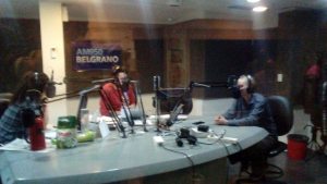 Kitty Sanders en el radio Belgrano